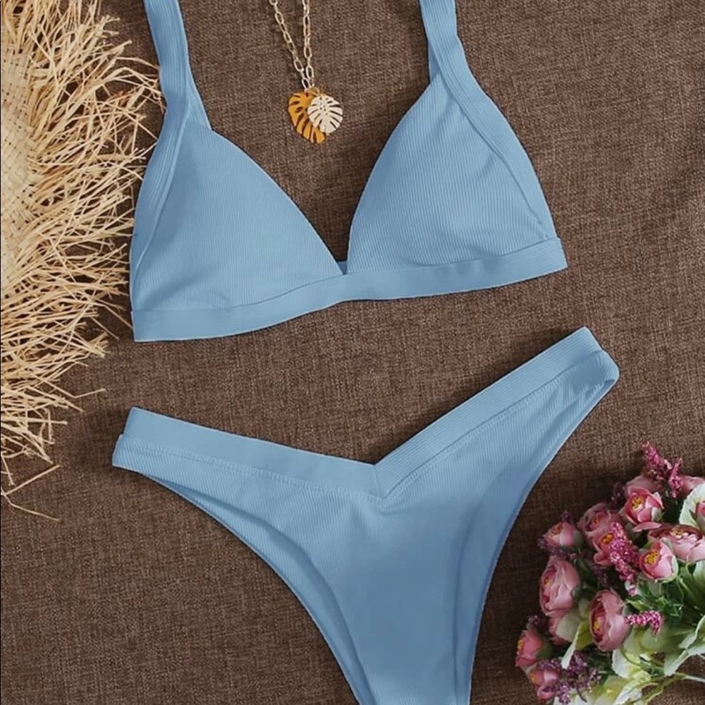 SHEIN Baby Blue Bikini